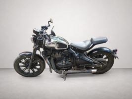 Jawa 42 Bobber Black Mirror and Red Sheen - Alloy Wheel